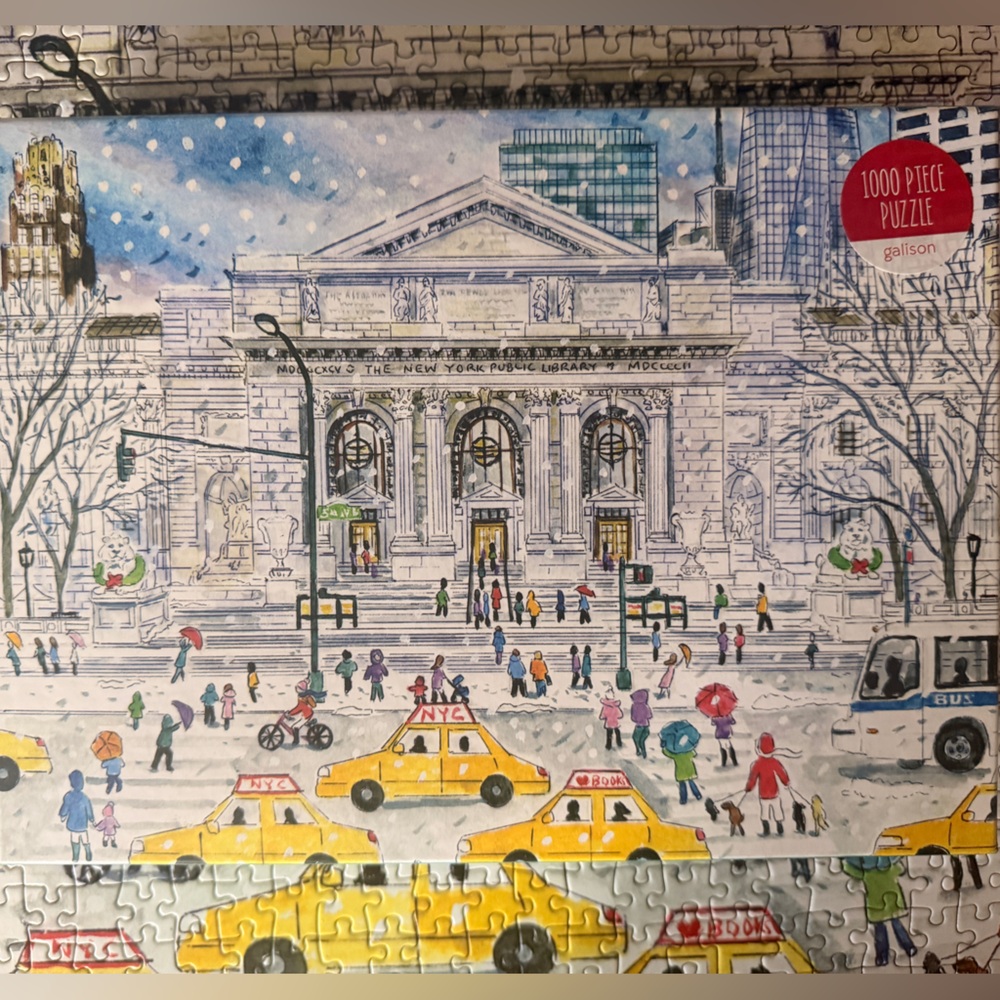 Galison Puzzle The New York Public Library
